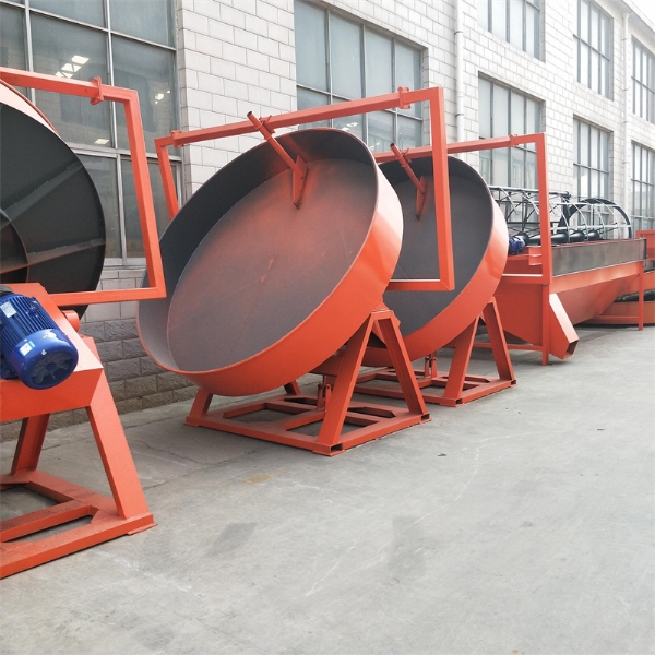 豬糞有機肥圓盤造粒機工作流程介紹